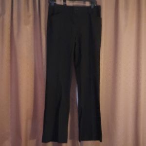 Express Editor Black Slacks size 0R